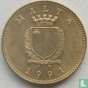 Malta 1 cent 1991 - Image 1
