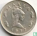 Malta 2 cents 1977