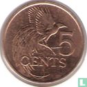Trinidad and Tobago 5 cents 2002 - Image 2