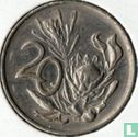 Afrique du Sud 20 cents 1981 - Image 2