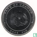 Uganda 100 shillings 2004 (staal bekleed met nikkel) "Pig" - Afbeelding 1