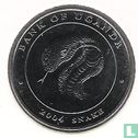 Uganda 100 shillings 2004 (staal bekleed met nikkel) "Cobra snake" - Afbeelding 1