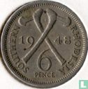 Zuid-Rhodesië 6 pence 1948 - Afbeelding 1