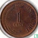 Singapore 1 cent 1970 - Image 1