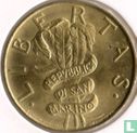 San Marino 200 lire 1995 "Civil Commitments for the third millennium" - Afbeelding 2