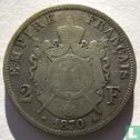 France 2 francs 1870 (NAPOLEON III) - Image 1