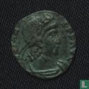 Empire romain de l'empereur Constans kleinfollis 347-348 AE4 Aquileia - Image 2