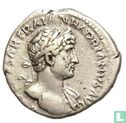 Hadrianus 117-138, AR Denarius Rome 119-125 - Afbeelding 1
