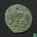 Romeinse Keizerrijk Rome anonieme AE3 kleinfollis van Keizer Constantijn en zijn zonen 333-335 - Afbeelding 1