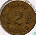 Island 2 Krónur 1946 - Bild 2
