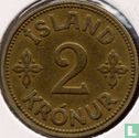 Islande 2 krónur 1940 - Image 2