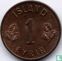 Island 1 Eyrir 1958 - Bild 2