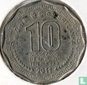 Sri Lanka 10 rupees 2011 "2600th Sambuddathva Jayanthi" - Afbeelding 1