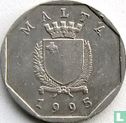 Malte 50 cents 1995 - Image 1