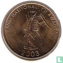 Ruanda 10 franc 2003 - Bild 1