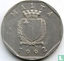 Malta 50 cents 1992 - Afbeelding 1