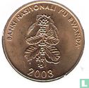 Rwanda 5 francs 2003 - Image 1