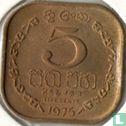 Sri Lanka 5 cents 1975 - Image 1