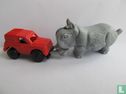 Rhino and jeep - Image 1