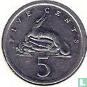 Jamaika 5 Cent 1987 - Bild 2
