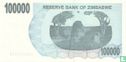 Zimbabwe 100.000 Dollars 2006 (P48a) - Afbeelding 2