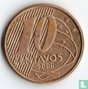 Brésil 10 centavos 2008 - Image 1