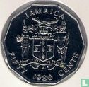 Jamaica 50 cents 1980