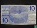 Niederlande 10 Gulden 1968 Ersatz. - Bild 2