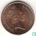 Gibraltar 1 penny 1992 (AA) - Afbeelding 1