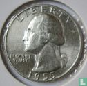 États-Unis ¼ dollar 1955 (sans lettre) - Image 1