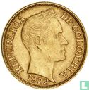 Colombia 5 pesos 1922 - Afbeelding 1