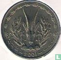 West African States 5 francs 2001 - Image 1
