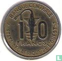 West-Afrikaanse Staten 10 francs 1996 "FAO" - Afbeelding 2