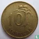 Finland 10 markkaa 1955 (misslag) - Afbeelding 2