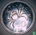 Tuvalu 10 cents 1976 - Image 1