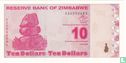 Simbabwe 10 Dollars 2009