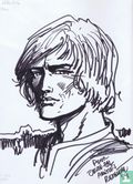 Rosinski - Originele tekening Hans - 1984 - Afbeelding 1