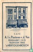 Café A.J. v. Pinxteren v.d. Ven - Image 1