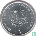Somalia 5 shillings 2000 "FAO - Food Security" - Image 2