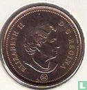 Canada 1 cent 2006 (acier recouvert de cuivre - avec marque d'atelier) - Image 2