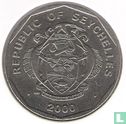 Seychellen 5 rupees 2000 - Afbeelding 1