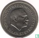 Sierra Leone 1 leone 1974 (cuivre-nickel) "10th anniversary Bank of Sierra Leone" - Image 2