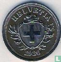Suisse 1 rappen 1936 - Image 1