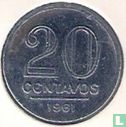Brazil 20 centavos 1961 - Image 1