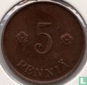 Finlande 5 penniä 1918 - Image 2