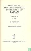 Historical and Geographical Dictionary of Japan II O-Z - Bild 1