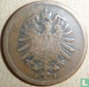 Duitse Rijk 1 pfennig 1876 (J) - Afbeelding 2