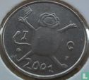 Niederlande 1 Gulden 2001 (Prägefehler) "Last gulden" - Bild 1