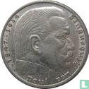 Duitse Rijk 5 reichsmark 1936 (met hakenkruis - F) - Afbeelding 2