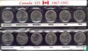 Aantal munten van "Canada 125" > Afd. Overig > Verzamelset - Image 2